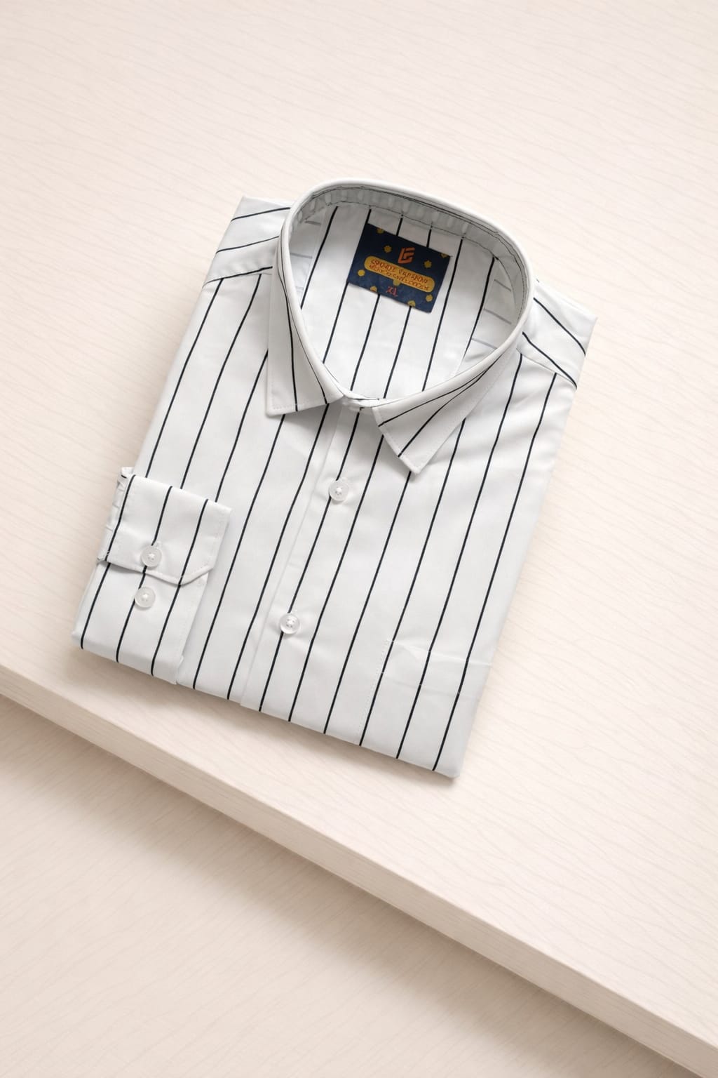 Mens Cotton Formal Stripe Shirt