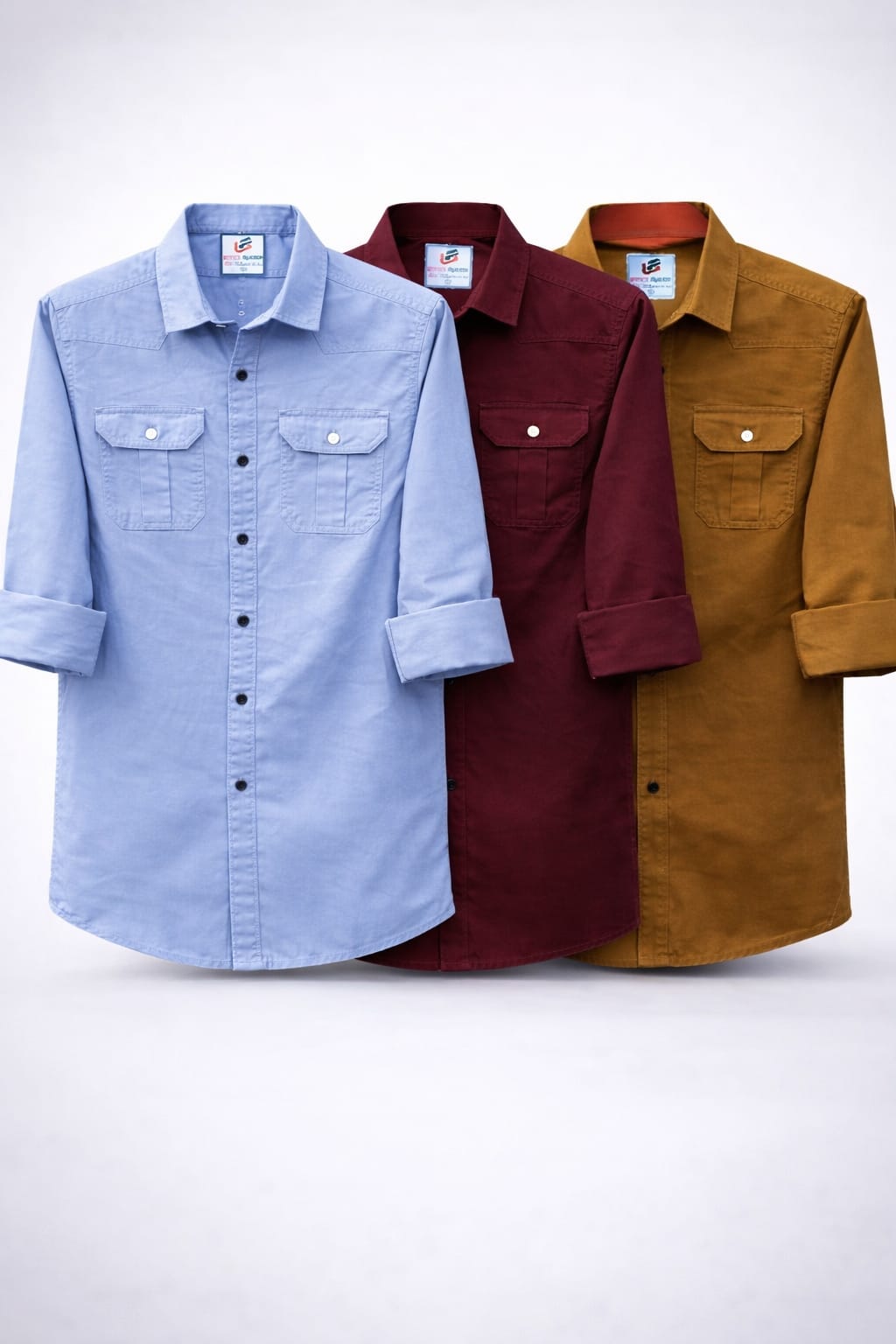Premium Double Pocket Shirt Combo