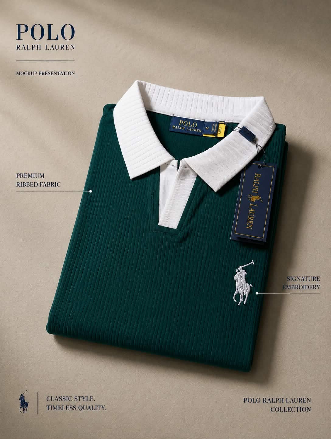 Premium Old Money Polo Shirt