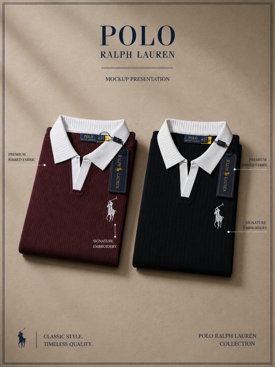 Premium Old Money Polo Shirt