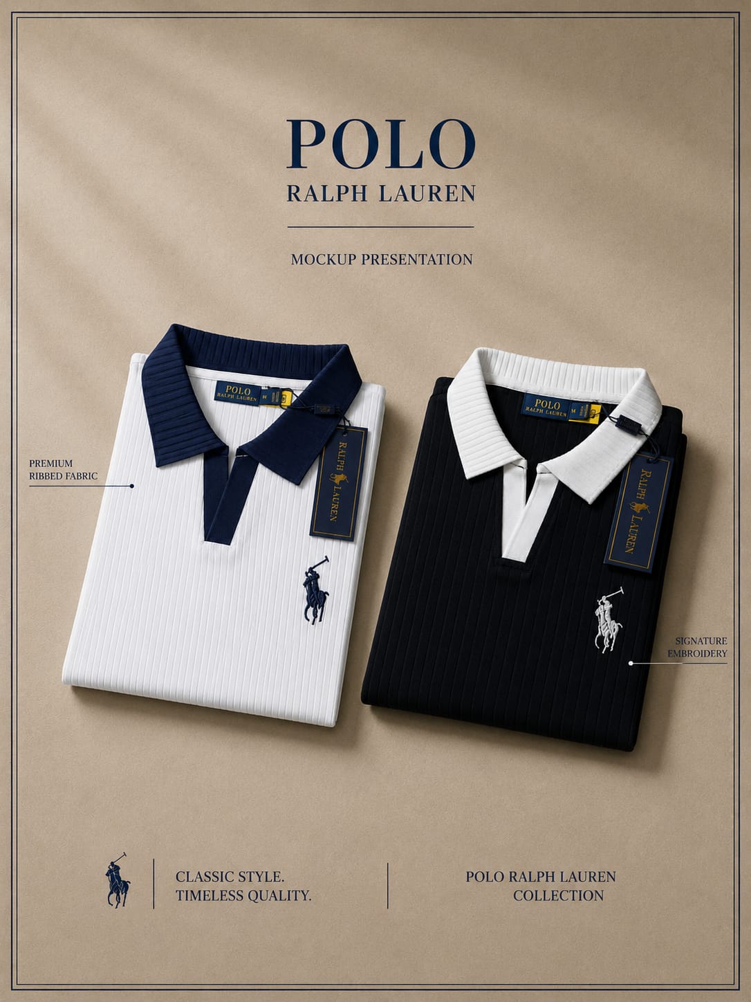 Premium Old Money Polo Shirt