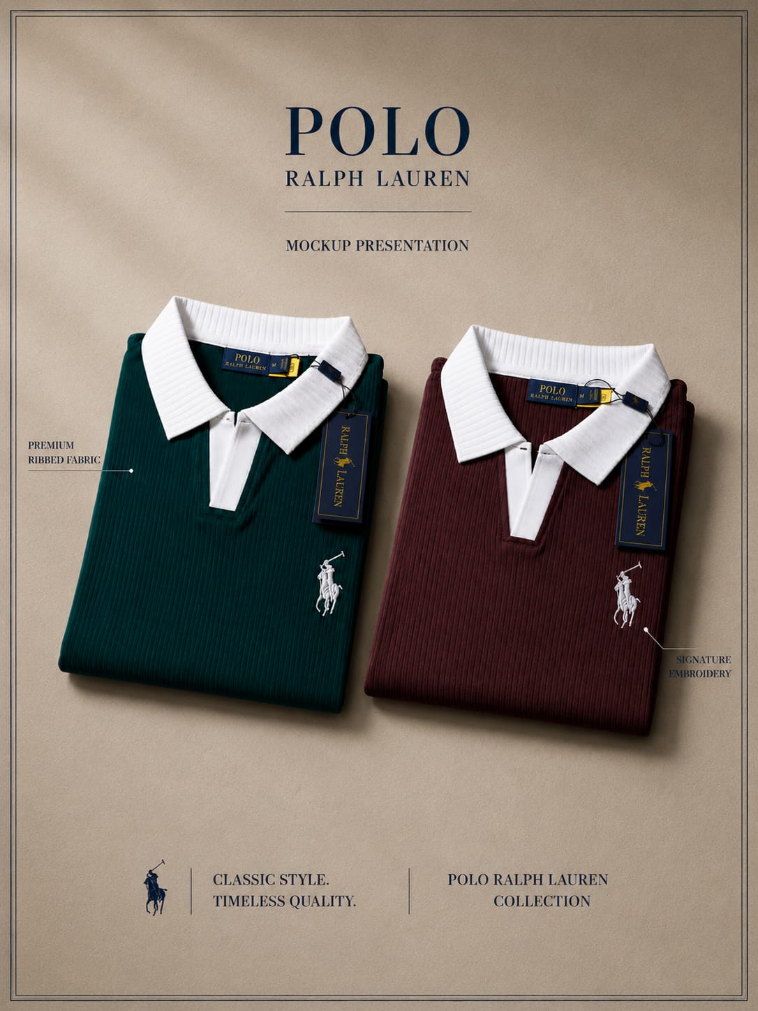 Premium Old Money Polo Shirt