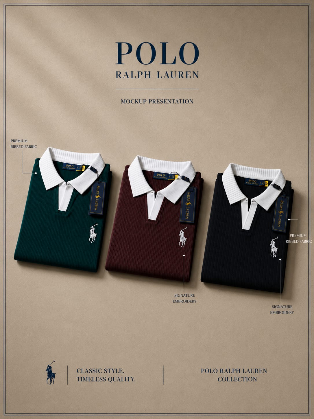 Premium Old Money Polo Shirt